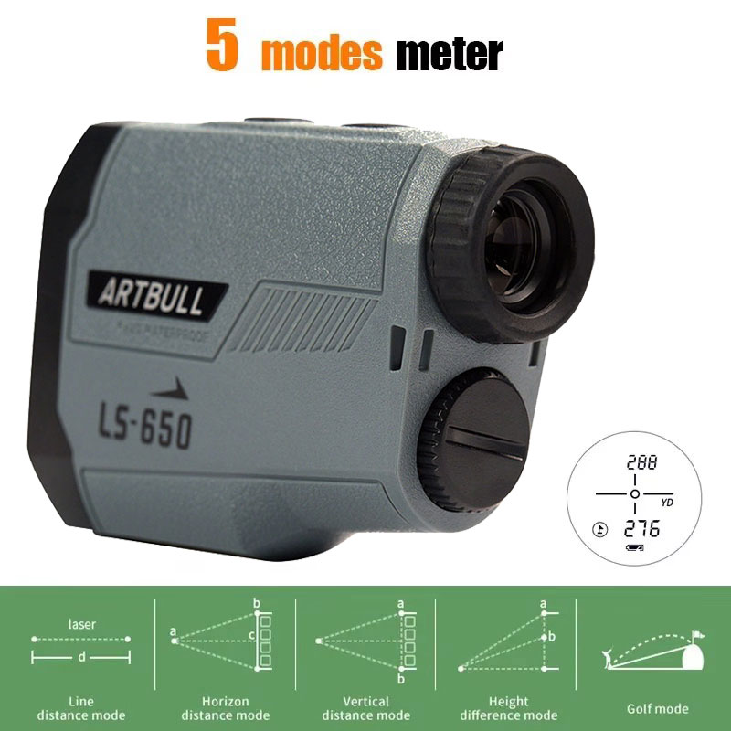 ARTBULL dengan Flag-Lock Slope - Rangefinder Laser Hunting ulasan dan harga