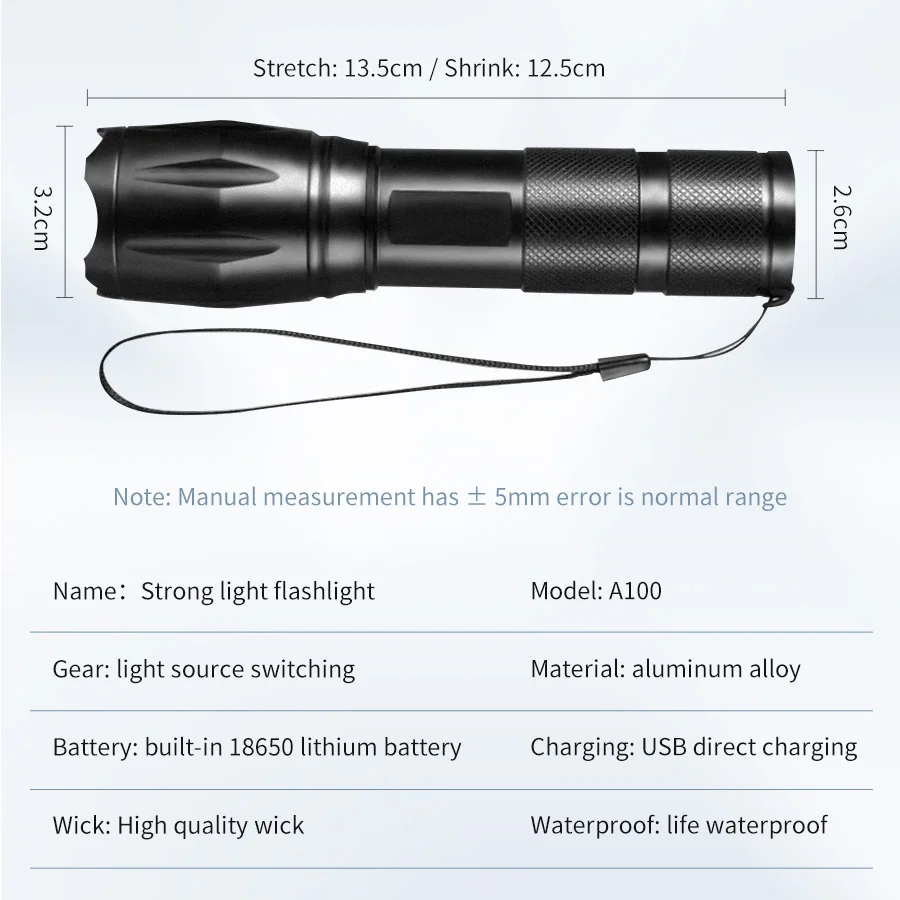 Senter LED multifungsi untuk m - Outdoor Hunting Photography ulasan dan harga
