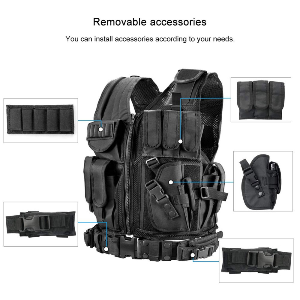 Rompi taktis Molle dapat dises - Hunting Outdoor Game ulasan dan harga