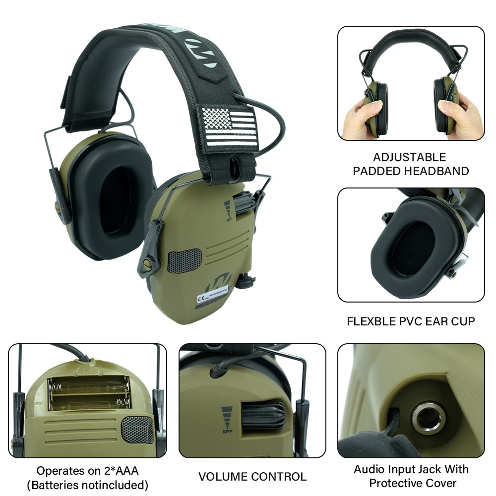 Pelindung telinga untuk berbur - Shooting Ear Muff ulasan dan harga