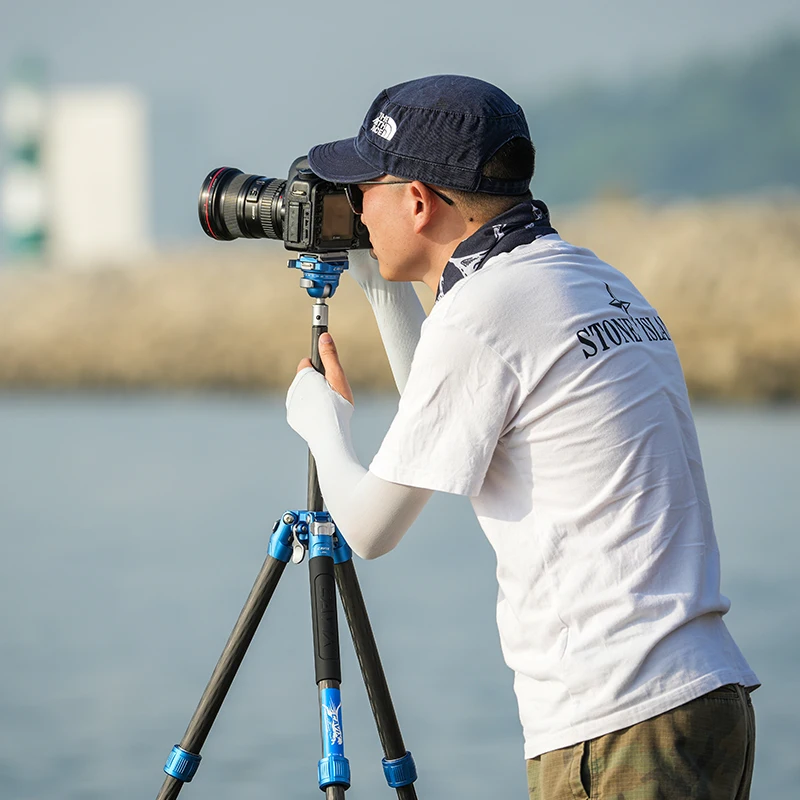 Tripod Serat Karbon Pengunci C - Outdoor Hunting Photography ulasan dan harga