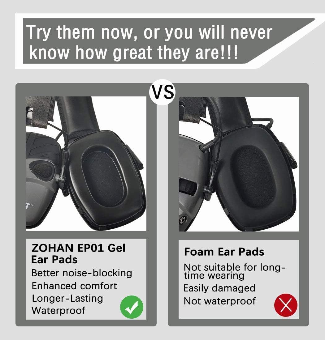 Bantalan Telinga Gel ZOHAN, Ba - Shooting Ear Muff ulasan dan harga