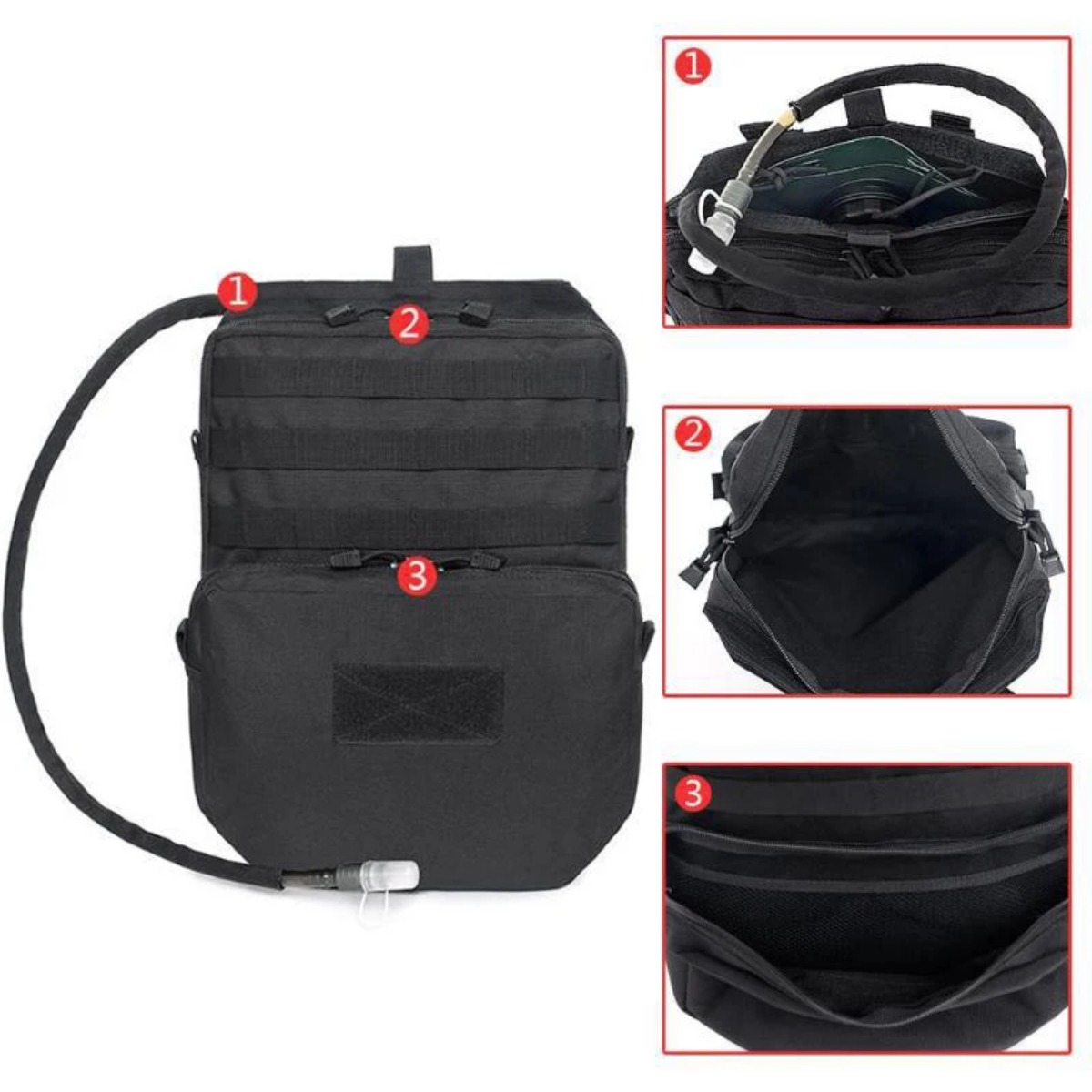 Tas Molle luar ruangan, ransel - Outdoor Hunting Equipment ulasan dan harga