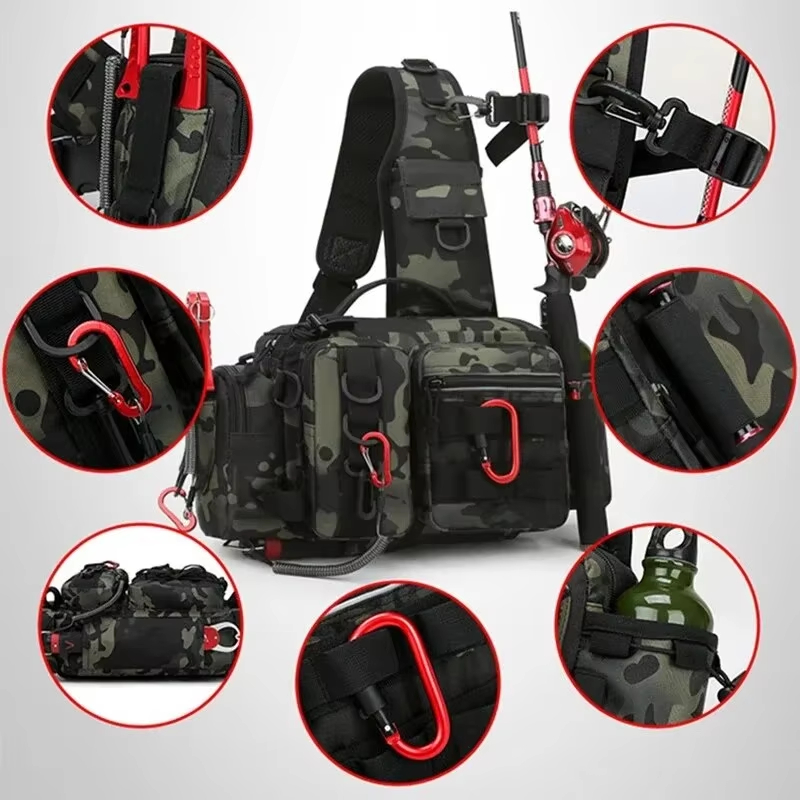 Tas Selempang Pinggang Taktis  - Hunting Fishing Outdoor ulasan dan harga