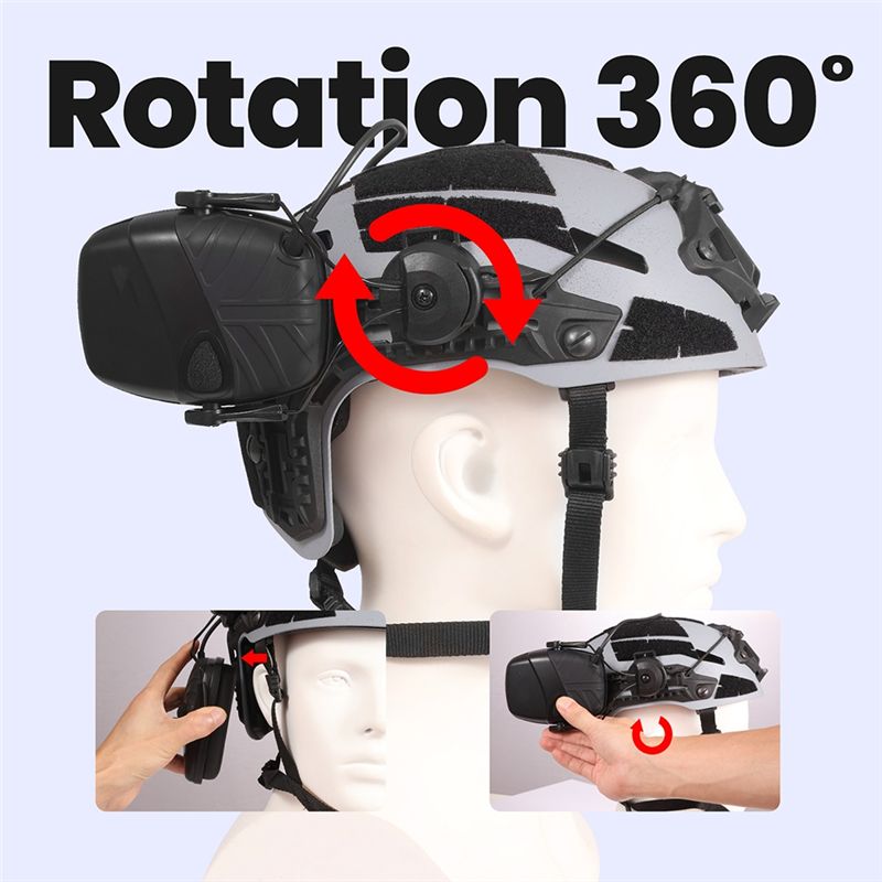 A01E-Headset Anti-Noise Elektr - Shooting Ear Muff ulasan dan harga