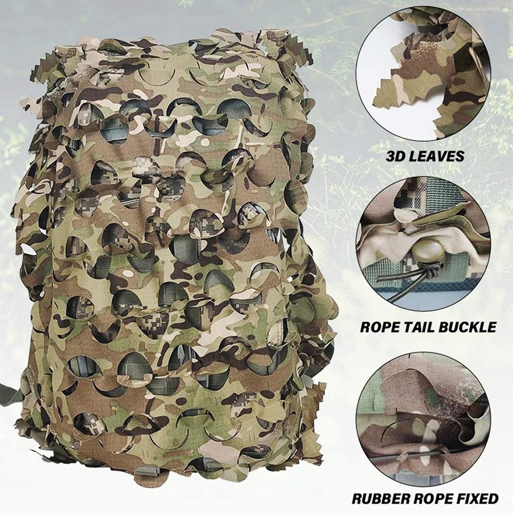 Sarung ransel 3D taktis kamufl - Outdoor Hunting Equipment ulasan dan harga