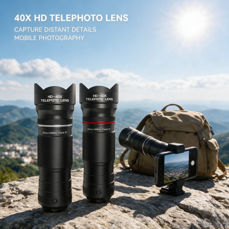 Lensa Telefoto HD-40X untuk Fo - Outdoor Hunting Photography ulasan dan harga