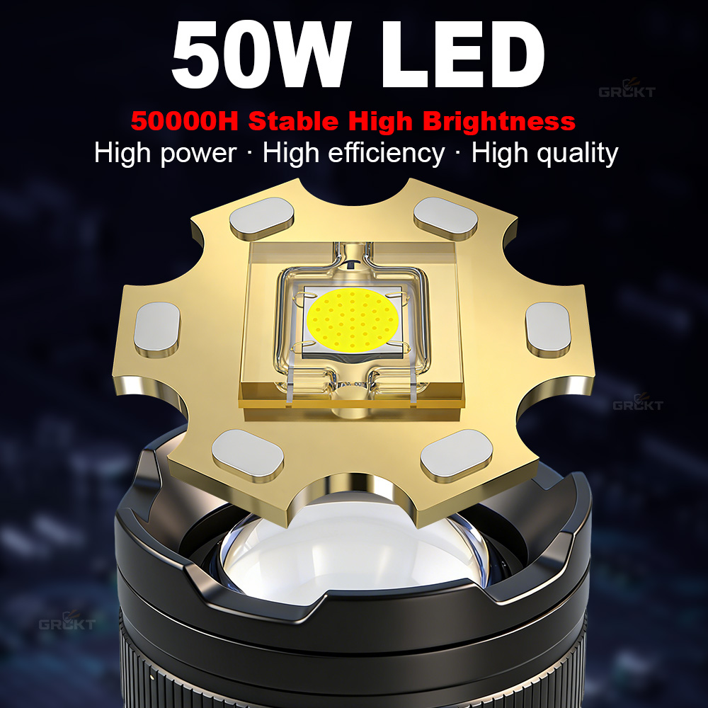 Senter LED 80000CD Paling Kuat - Hunting Fishing Outdoor ulasan dan harga