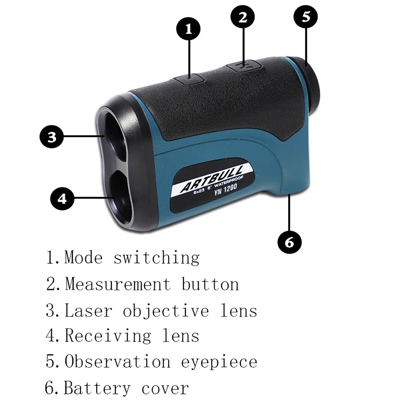 ARTBULL Teleskop Laser Rangefi - Rangefinder Laser Hunting ulasan dan harga