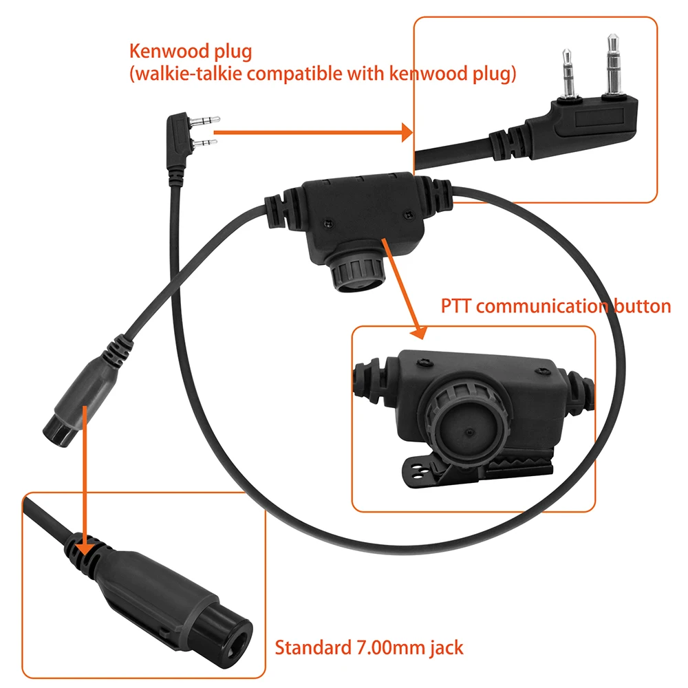Headset Taktis TACSKY II U94pt - Shooting Ear Muff ulasan dan harga