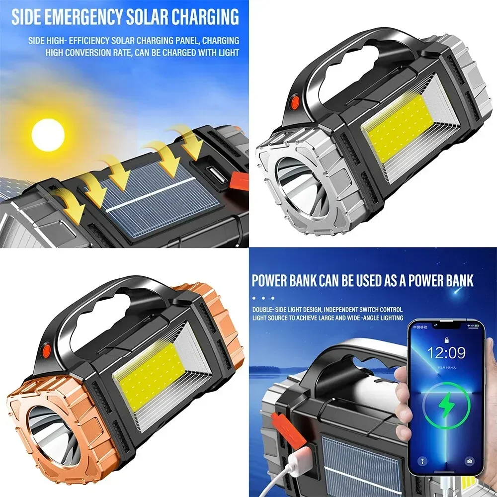 Senter Genggam Kuat Senter USB - Hunting Fishing Outdoor ulasan dan harga