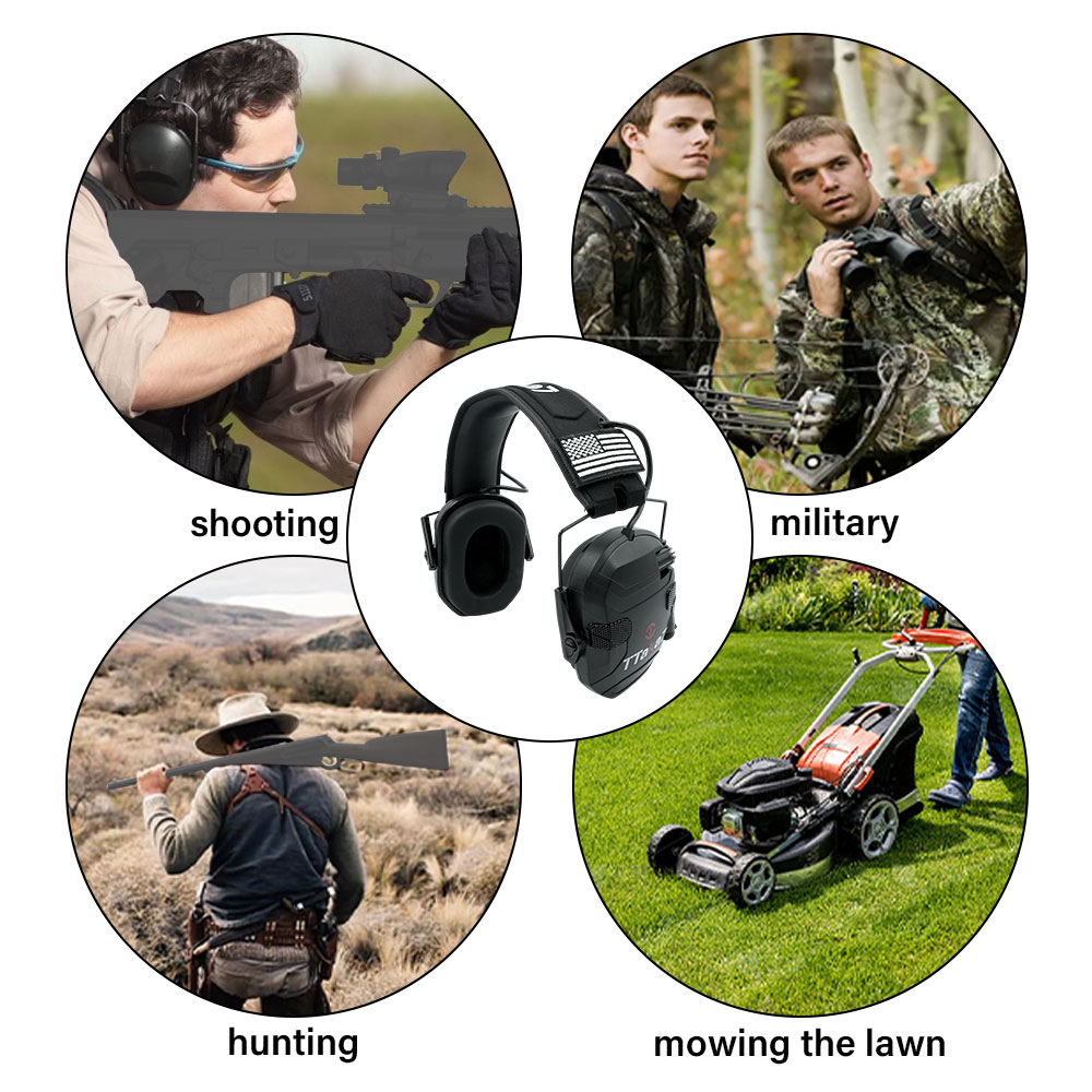 W1/W3 Headset Elektronik Lipat - Shooting Ear Muff ulasan dan harga