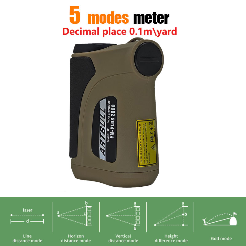 Pengukur Jarak Laser Jarak Jau - Rangefinder Laser Hunting ulasan dan harga