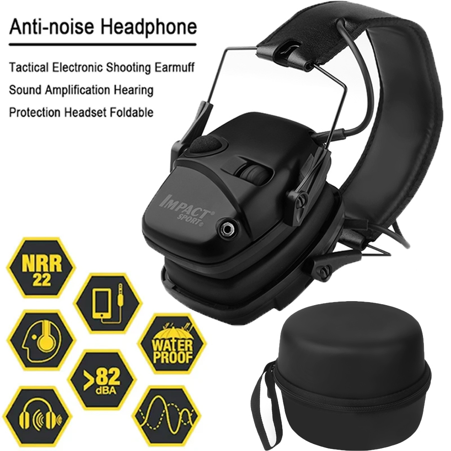 Headset elektronik, penyuara t - Shooting Ear Muff ulasan dan harga