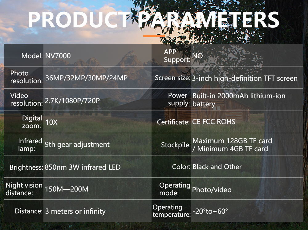 Kamera Berburu Luar Ruangan NV - Outdoor Hunting Photography ulasan dan harga